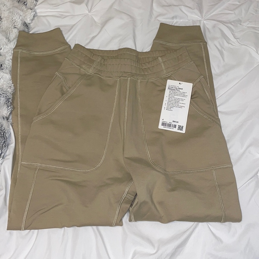 Lulu lemon LA all you need relaxed pant